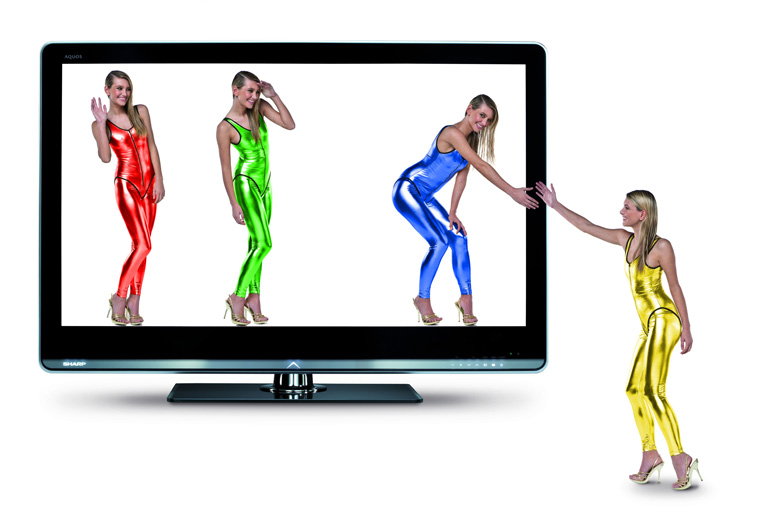 Трилиони цветове с новите телевизори на Sharp