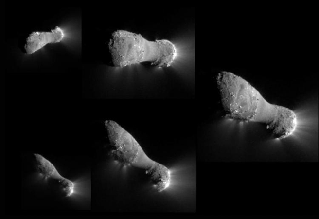На кометата Хартли има земна океанска вода
