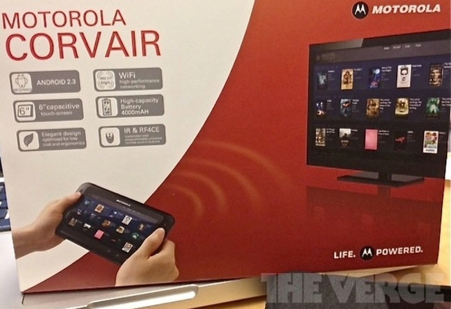 Motorola подготвя телевизор, управляван с таблет 