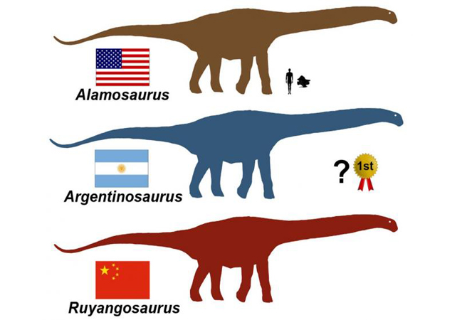 Представиха най-големия динозавър на Северна Америка
