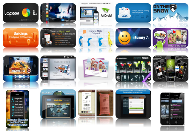 Приложения от Android Market & Apple App Store