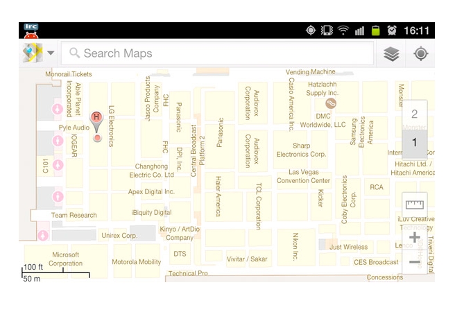 Google Maps вече поддържа навигация на закрито 