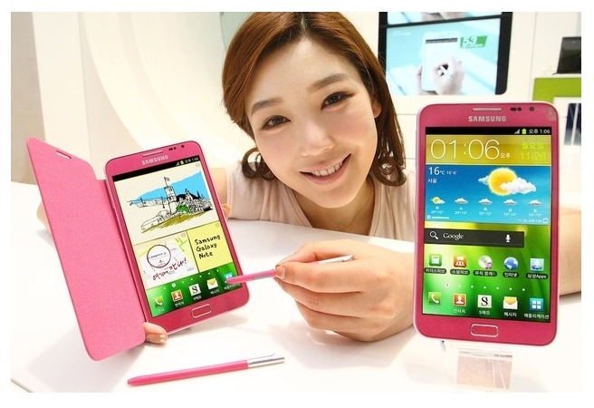 Започват продажбите на розов Samsung Galaxy Note 