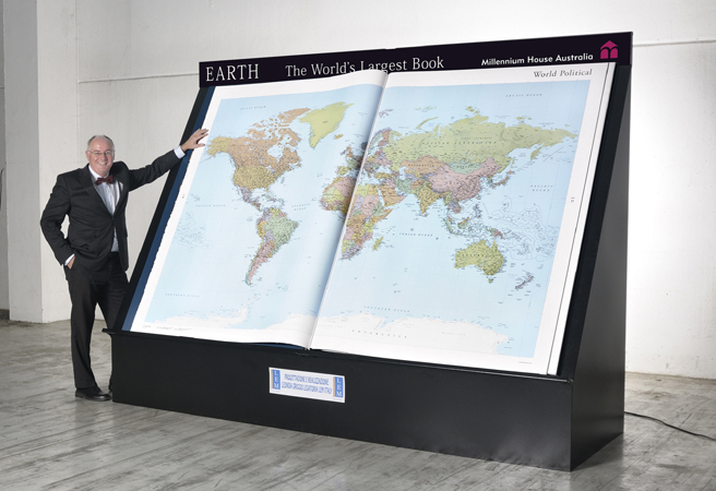 Earth Platinum Atlas – 150-килограмов атлас на света