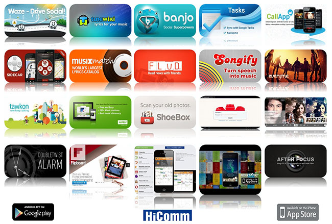 Приложения от Google Play Market & Apple AppStore - май 2012