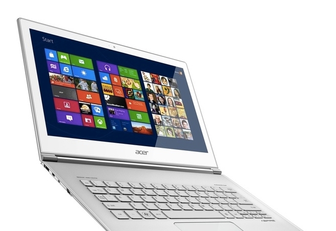 Windows 8 ултрабуци със сензорни дисплеи от Acer 