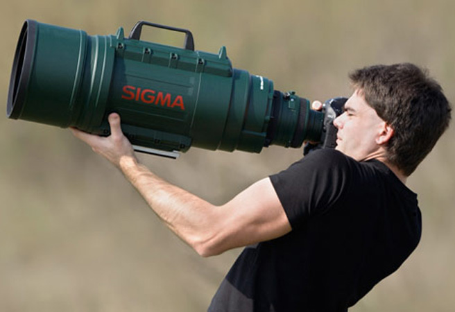 Огромен обектив за невероятни снимки от Sigma