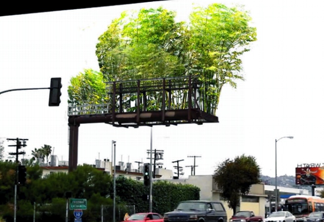 Екологични билбордове с Wi-Fi 