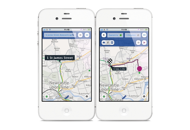 Nokia представи HERE Maps за iPhone и iPad 