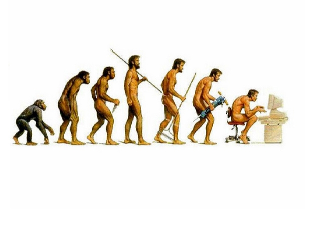 Научете историята на еволюцията за две минути