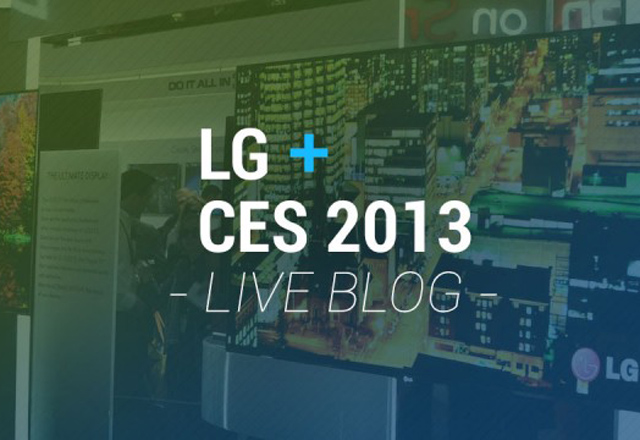LG CES 2013 Facebook Live Streaming вече е достъпен 