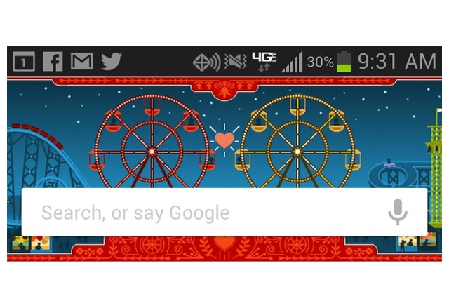 Google Now вече показва doodles