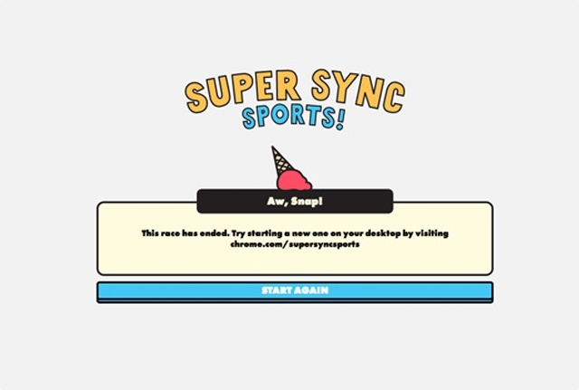 Google Super Sync Sports е абсурдна игра за смартфон/таблет и компютър