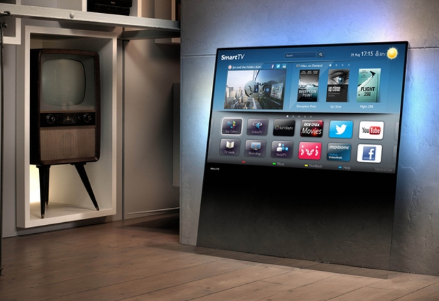 Philips DesignLine 2013 - телевизор от парче стъкло
