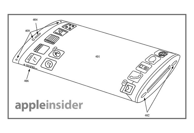 Apple с патент за устройство с гъвкав AMOLED дисплей