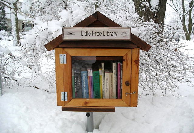 Малка безплатна библиотека за всекиго