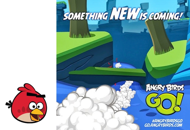 Angry Birds Go! е състезателна игра