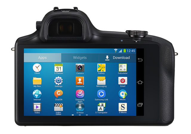 Samsung Galaxy NX - първата камера със сменяем обектив, 3G/4G и Wi-Fi