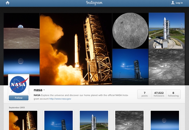NASA вече е в Instagram