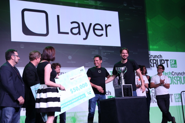 И победителя от TechCrunch Disrupt 2013 SF е... Layer!