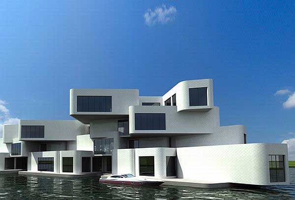 Първите плуващи апартаменти ще се строят през 2014