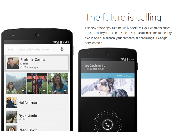 Google ще асоциира профилните ви снимки от Google+ към телефонните ви контакти