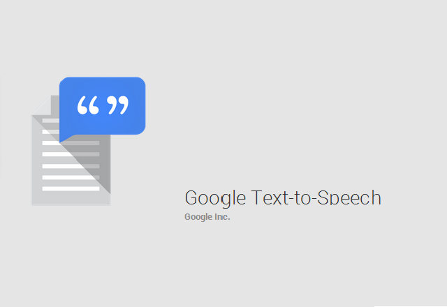 Google пусна своя Text-to-Speach Engine в Play Store