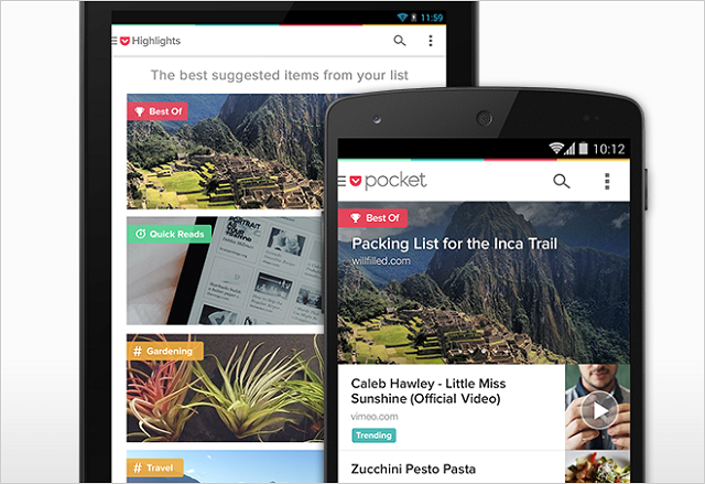 Pocket 5.1 за Android - Quick Save функция и нов начин за тагване и споделяне