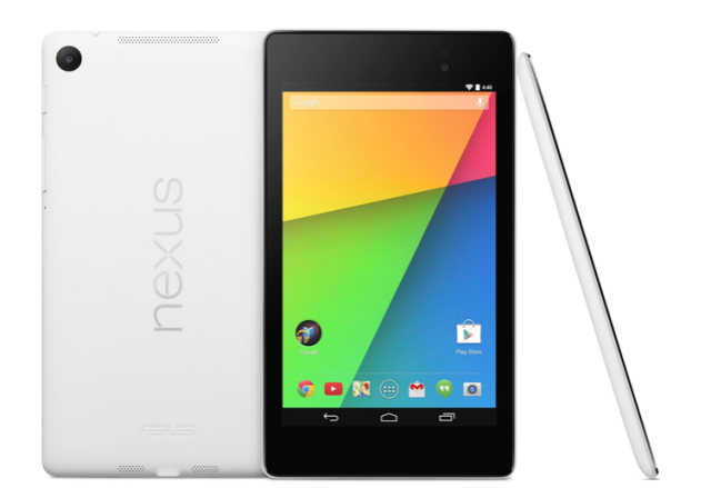 Google представи бяла версия на Nexus 7, 2013