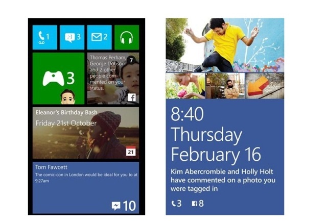 Facebook за Windows Phone вече показва уведомления директно от началния екран