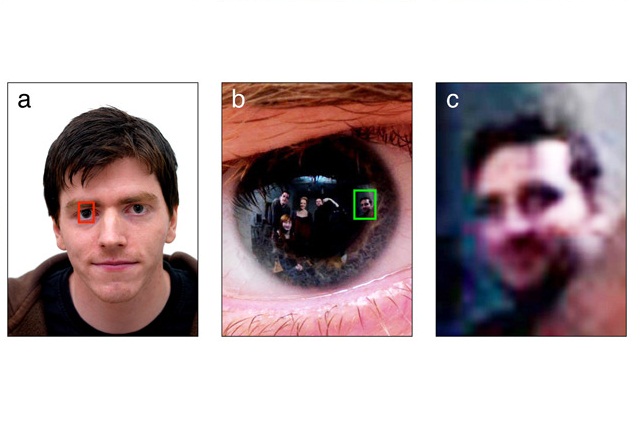 Отражения от очите могат да помогнат за идентифициране на престъпници