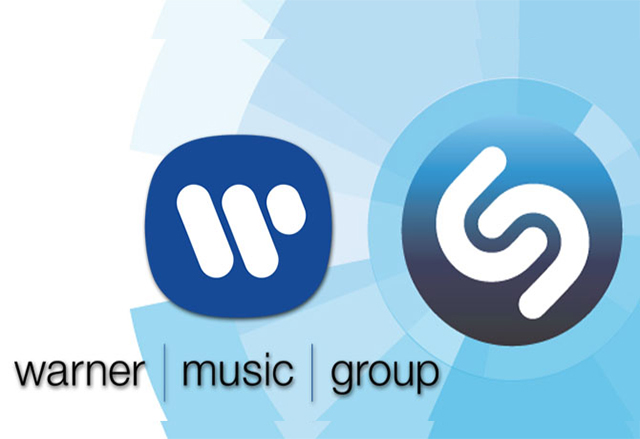 Shazam с ключово партньорство с Warner Music Group