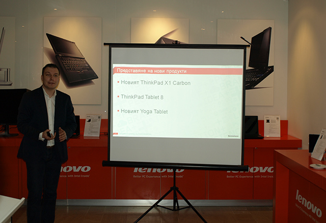 Lenovo представи ThinkPad X1 Carbon, ThinkPad 8 и Yoga Tablet 10 HD+