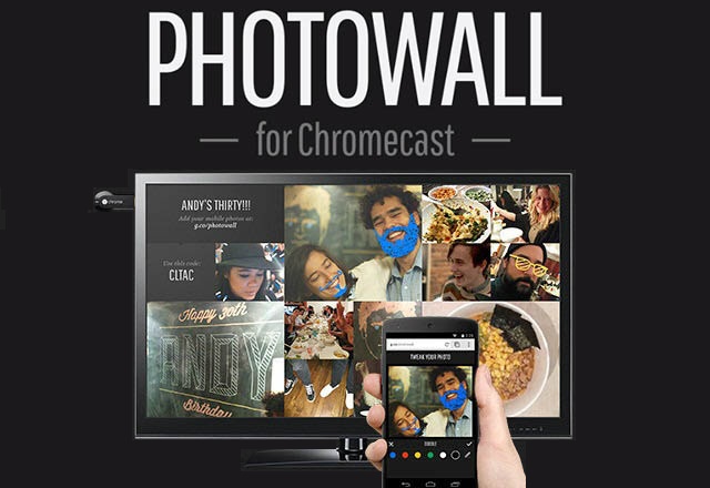 Photowall за Chromecast