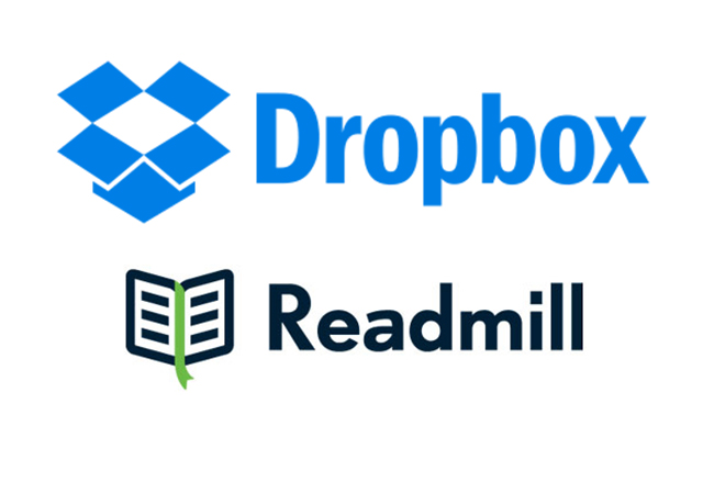 Readmill бе придобитa от Dropbox