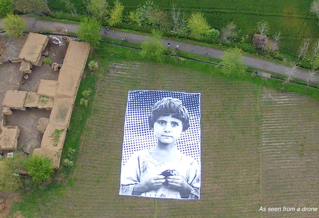 Изкуство срещу невинните жертви на военни дронове
