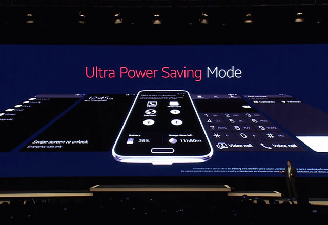 Ето как Ultra Power Saving режимът на Galaxy S5 оптимизира батерията