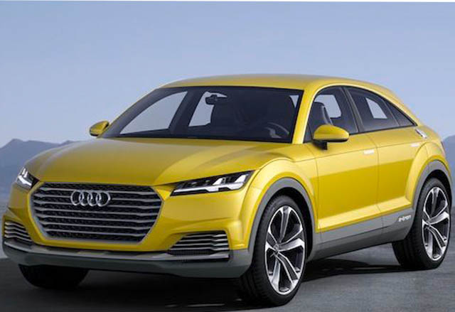 Audi TT Offroad Concept ще направи своя дебют на Автомобилното изложение в Пекин 