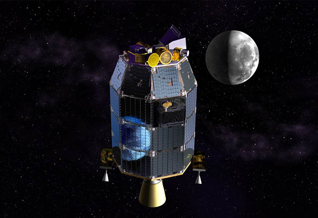 NASA разби свой космически кораб на тъмната страна на луната
