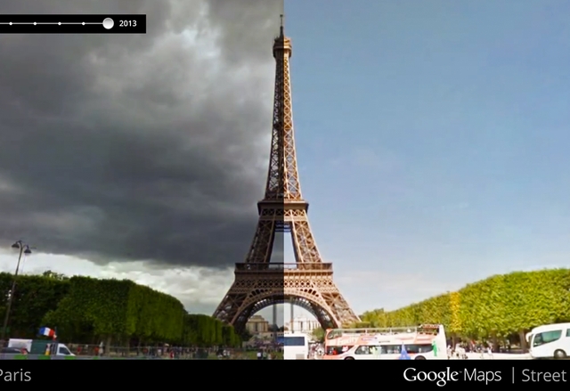 Погледнете в миналото с Google Street View