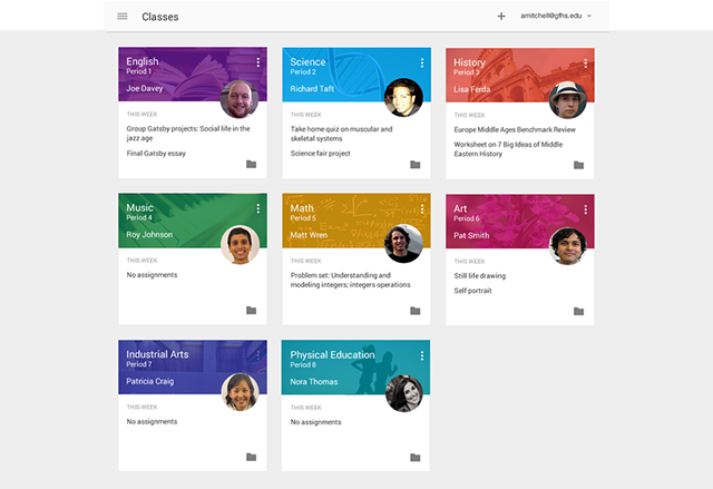 Google представи обновената си образователна платформа ClassRoom
