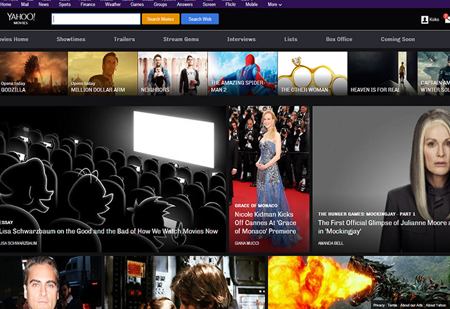 Yahoo възкреси Yahoo Movies