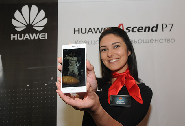 Тънкият Huawei Ascend P7 вече на българския пазар