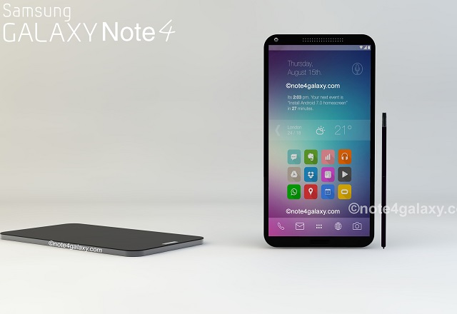 Потвърдено: Galaxy Note 4 има 5.7-инчов QHD дисплей