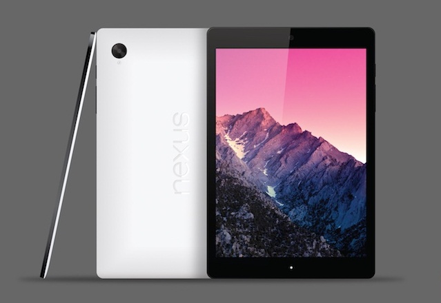 Изненадващо днес бе показано рендерно копие на таблета Google Nexus 9