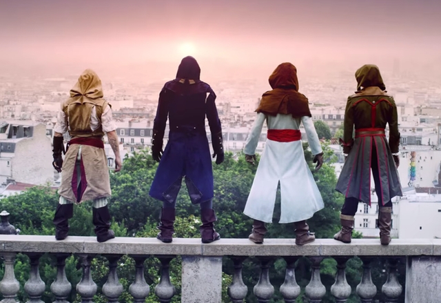 Assassin's Creed Unity в истинския живот