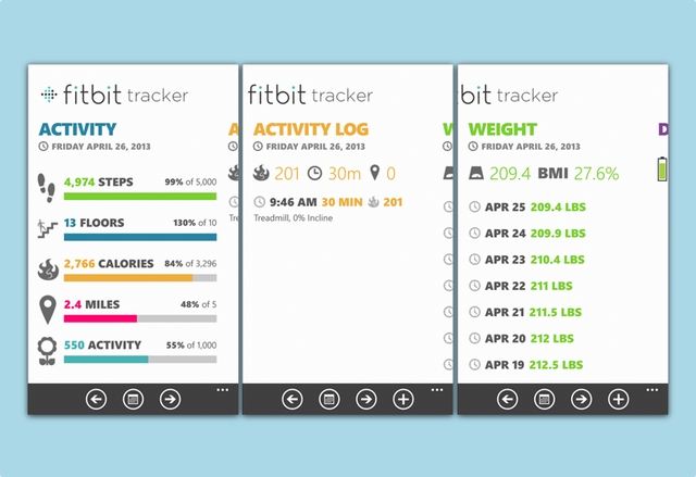 FitBit е първият фитнес тракър с Windows Phone приложение