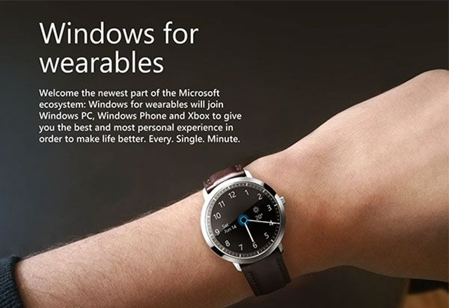 Дизайнерска концепция на умния часовник на Microsoft