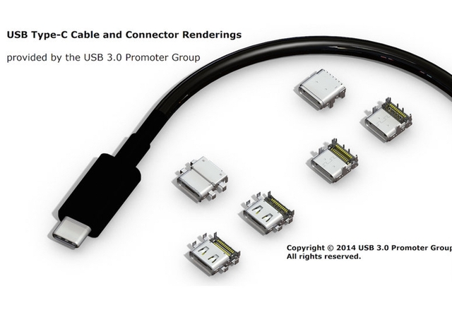 Симетричният USB 3.0 Type-C стандарт е почти готов