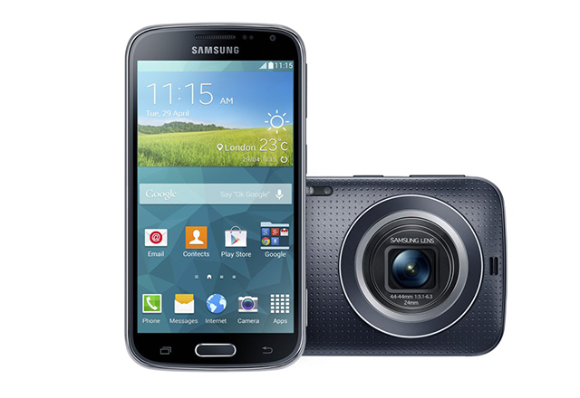 EISA 2014: Samsung Galaxy K zoom е европейски смартфон фотоапарат 2014-2015